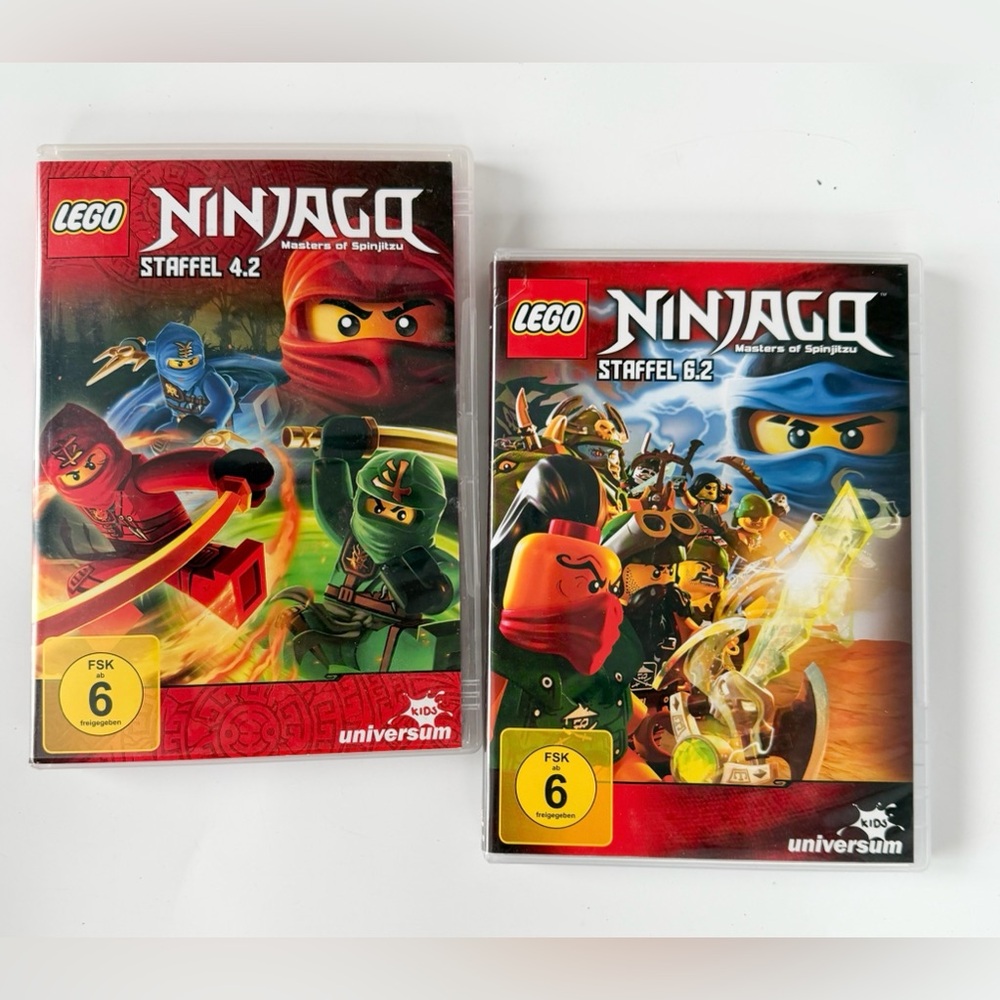 LEGO Ninjago Staffel 4.2 and 6.2 DVD Set